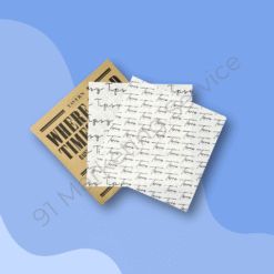 กระดาษรองอาหารพิมพ์โลโก้