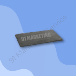 จานแผ่นหินสำหรับโชว์อาหาร ขนาด 50x10 ซม.