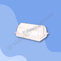 ถาดพลาสติกพร้อมฝาครอบใส ขนาด 65 มม.