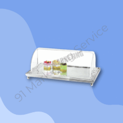 ที่รองเค้กทรงสี่เหลี่ยมผืนผ้า ขนาด 54x39 ซม. (ฐานเงิน)