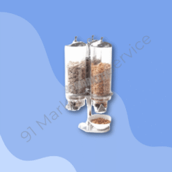 โถจ่ายซีเรียล 3 หัว พร้อมขาตั้ง ขนาด 4 ลิตร