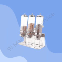 โถจ่ายซีเรียล 3 หัว ขนาด 4 ลิตร