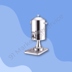 หม้อต้มกาแฟ พร้อมฐาน ขาตั้งเงิน