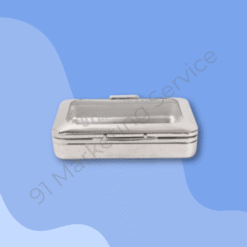 ที่เก็บความอุ่นอาหารทรงสี่เหลี่ยมผืนผ้า ผาปิดแก้ว ขนาด 9 ลิตร