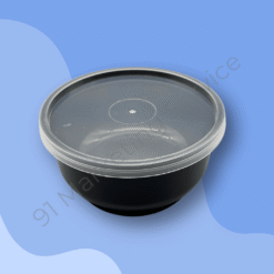 ถ้วยอาหารกลม ขนาด 7 ออนซ์ พร้อมฝา