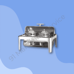 ที่อุ่นซุปคู่ ทรงสี่เหลี่ยมผืนผ้า ขนาด 66x49x46 ซม.