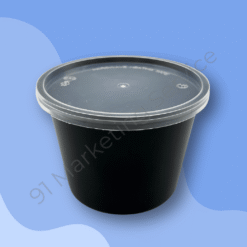 ถ้วยอาหารกลม ขนาด 20 ออนซ์ พร้อมฝา