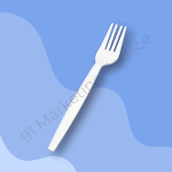 ส้อมพลาสติกยาว ขนาด 6 นิ้ว เปลือย