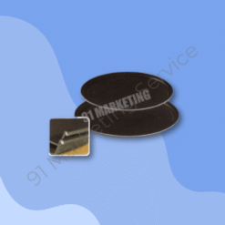 ถาดเสริฟอาหารกันลื่น ทรงรี สีน้ำตาล