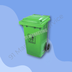 ถังขยะแบบเหยียบเปิด มีล้อ ขนาด 120 ลิตร