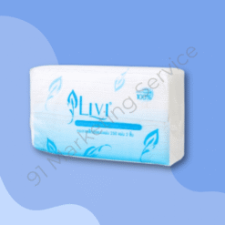 กระดาษเช็ดมือแผ่น Livi L-Fold 2 ชั้น