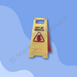 ป้ายตั้งพื้น: งดใช้บริการ