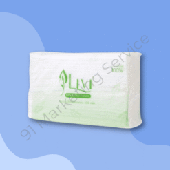 กระดาษเช็ดมือแผ่น Livi L-Fold 1 ชั้น