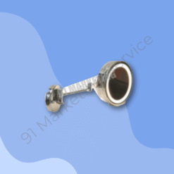 กระจกแต่งหน้าแบบติดผนัง มีไฟ ซูม 3 เท่า ขนาด 8 นิ้ว