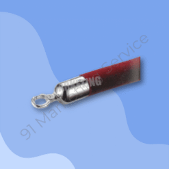 โซ่คล้องกำมะหยี่ สีแดงสด