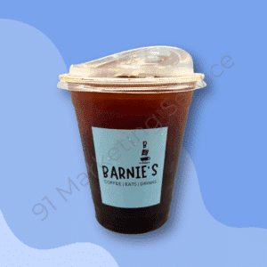 แก้วพลาสติกสกรีนโลโก้ ใส่เครื่องดื่มเย็น ผลิตโดย 91 Marketing Service