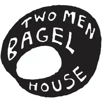 โลโก้ Two Men Bagel House ลูกค้าของ 91 Marketing